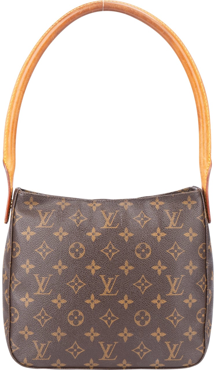 Louis Vuitton Canvas Monogram Looping MM Shoulder Bag Bruin