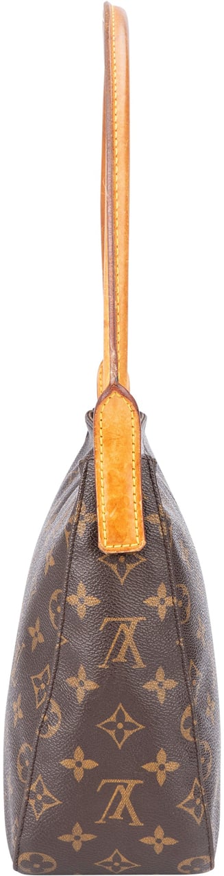 Louis Vuitton Canvas Monogram Looping MM Shoulder Bag Bruin