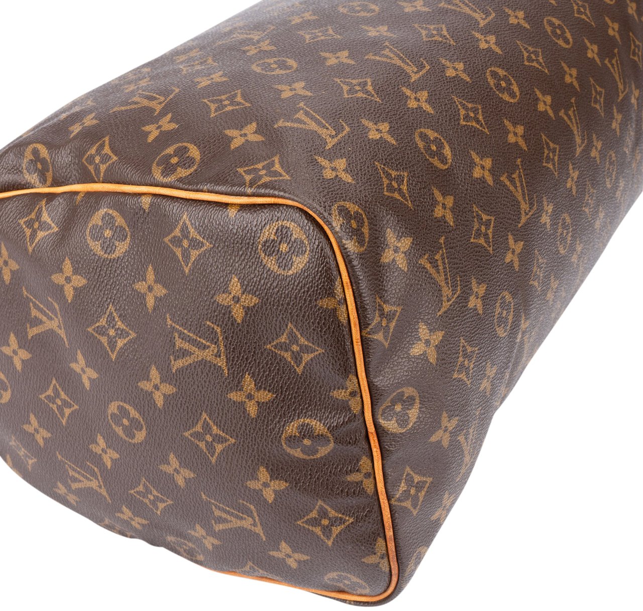Louis Vuitton Louis Vuitton Canvas Monogram Speedy 40 Handbag Bruin