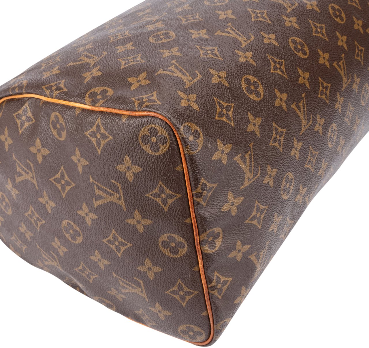 Louis Vuitton Louis Vuitton Canvas Monogram Speedy 40 Handbag Bruin