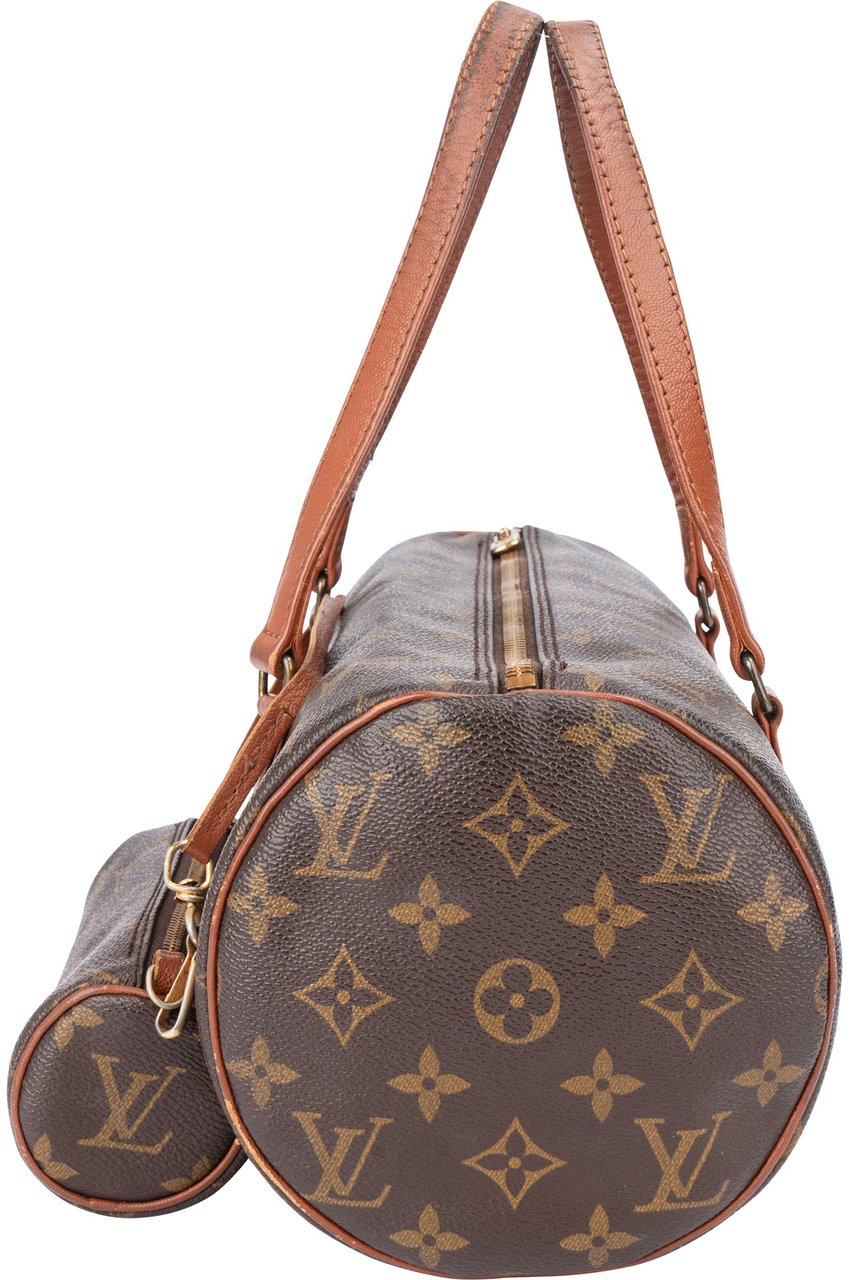 Louis Vuitton Louis Vuitton Canvas Monogram Papillon Handbag Set Bruin