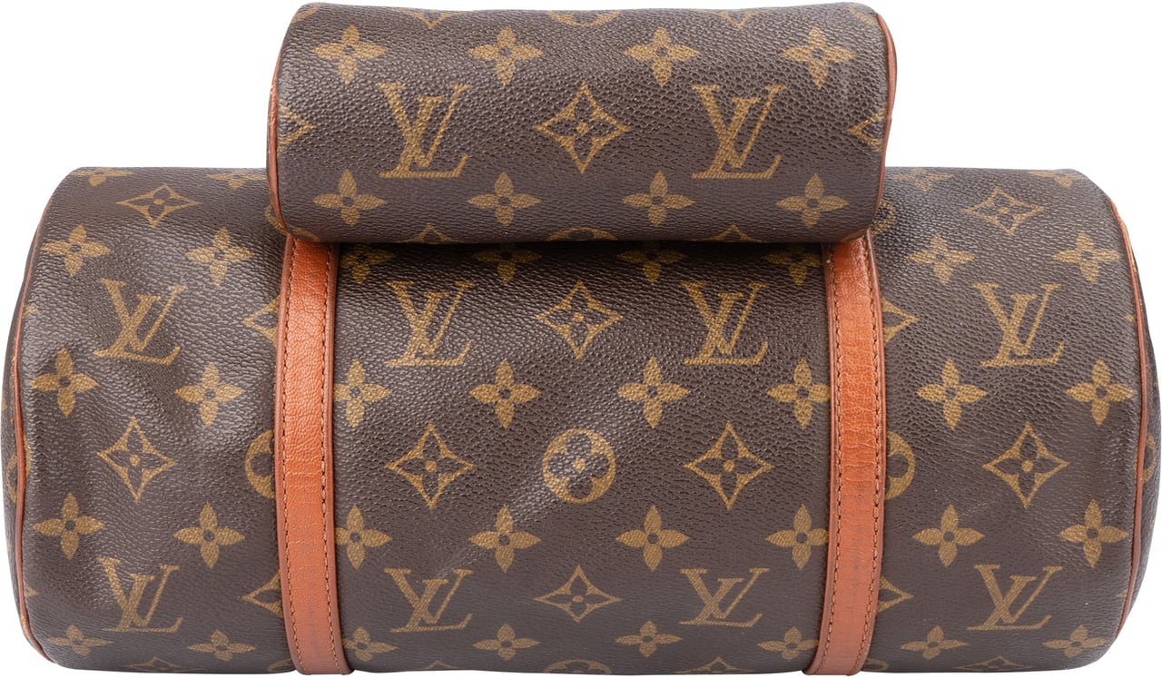Louis Vuitton Louis Vuitton Canvas Monogram Papillon Handbag Set Bruin