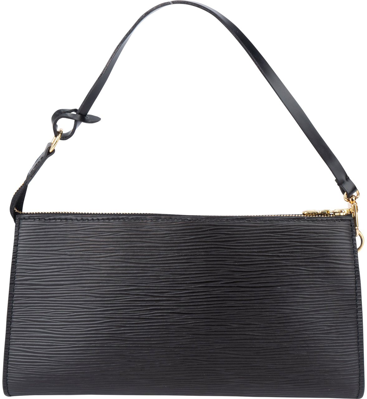 Louis Vuitton Louis Vuitton Noir Epi Leather Pochette Accessoire Handabg Zwart