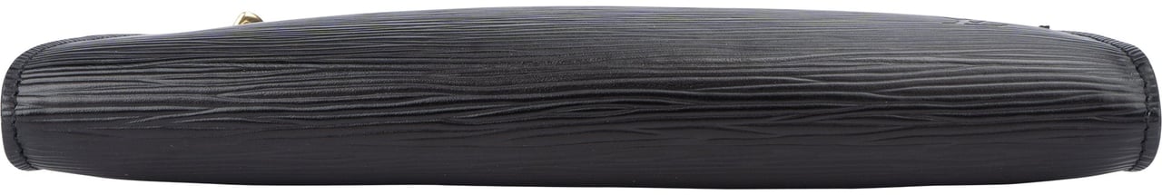 Louis Vuitton Louis Vuitton Noir Epi Leather Pochette Accessoire Handabg Zwart