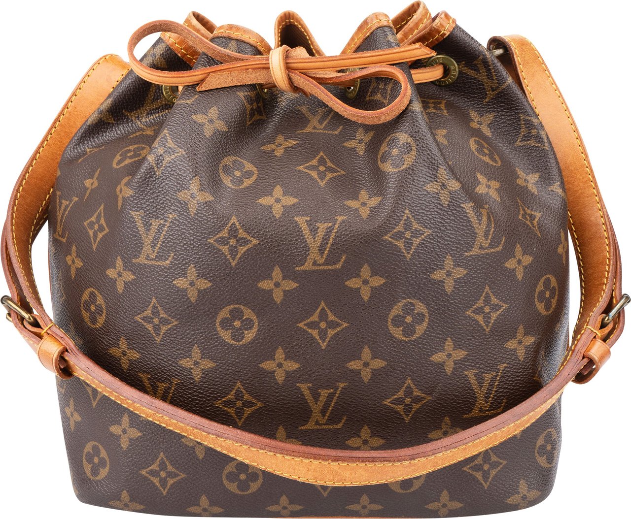 Louis Vuitton Louis Vuitton Canvas Monogram Sac Noe Petit Shoulder Bag Bruin