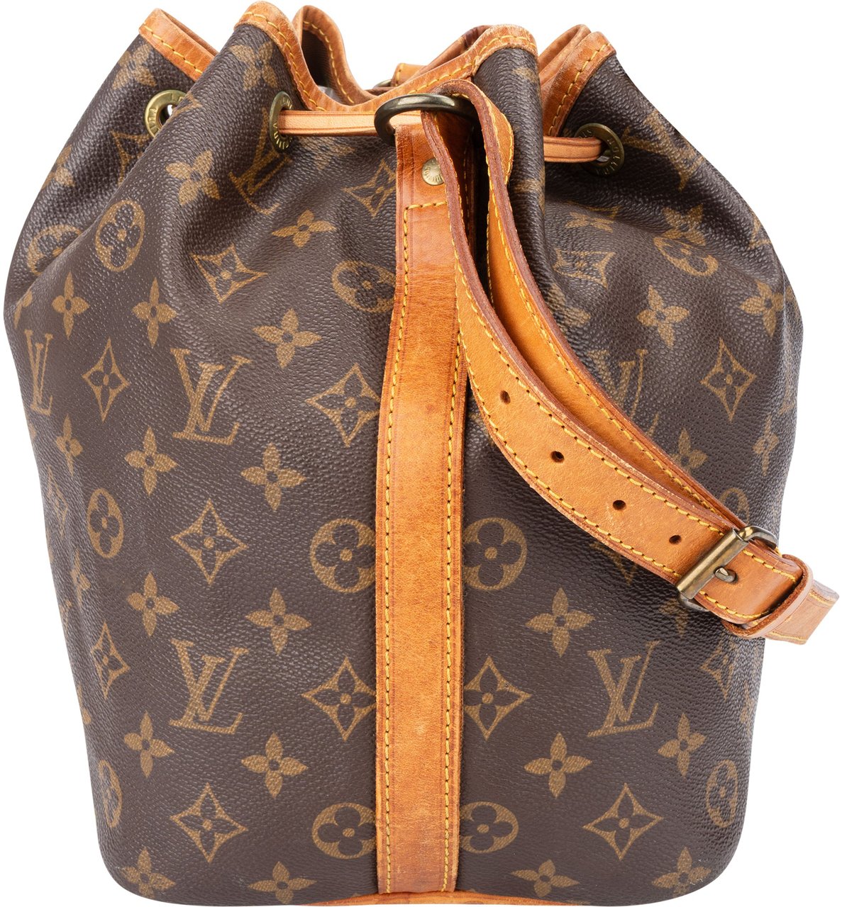 Louis Vuitton Louis Vuitton Canvas Monogram Sac Noe Petit Shoulder Bag Bruin