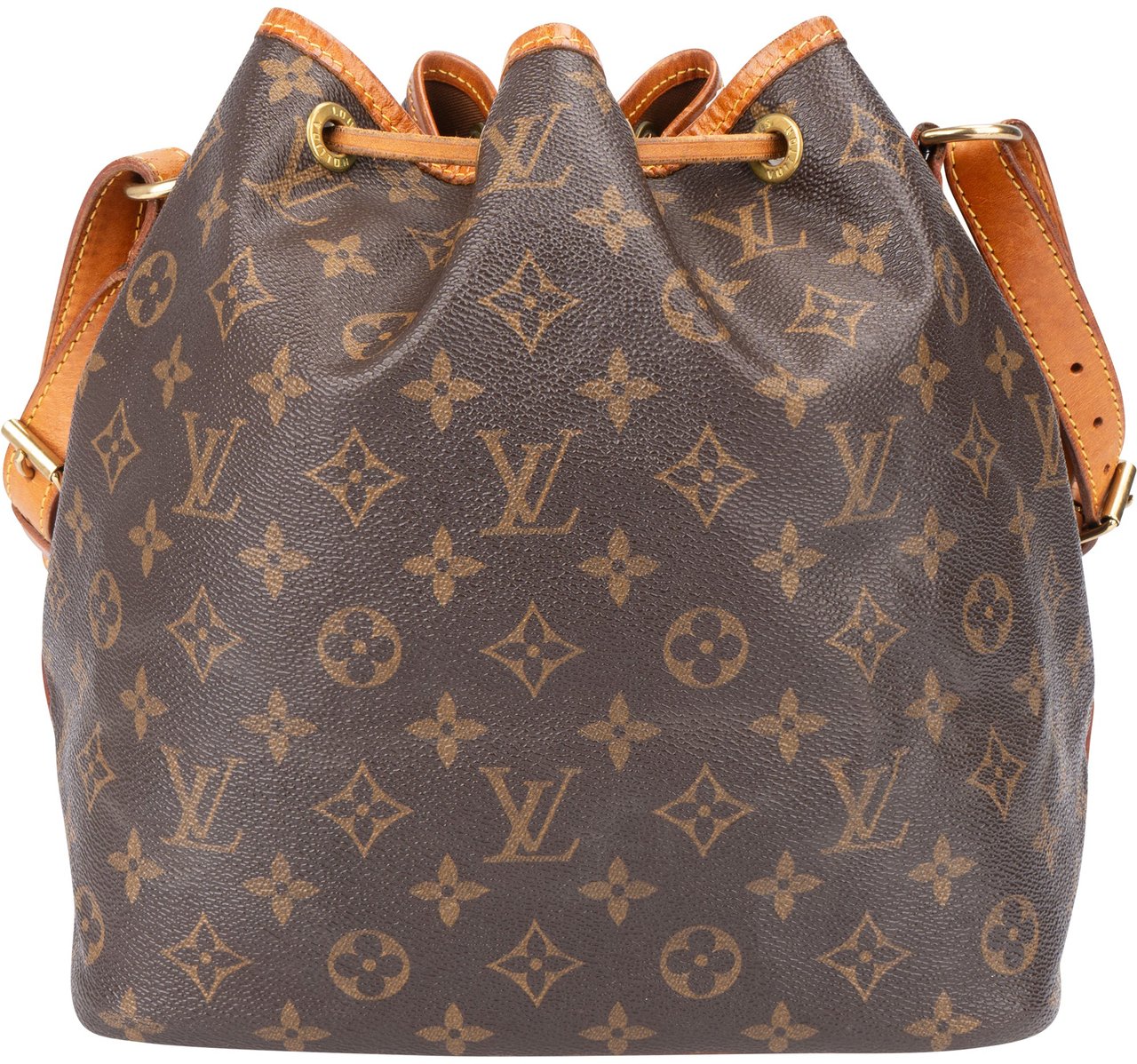 Louis Vuitton Louis Vuitton Canvas Monogram Sac Noe Petit Shoulder Bag Bruin
