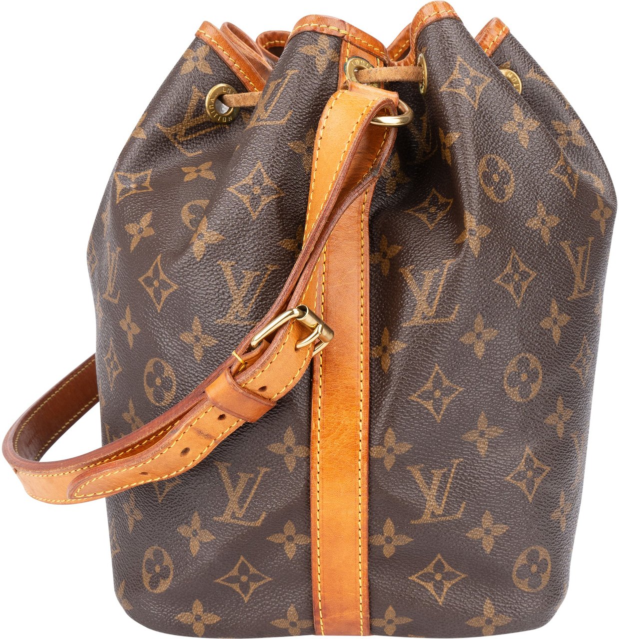 Louis Vuitton Louis Vuitton Canvas Monogram Sac Noe Petit Shoulder Bag Bruin