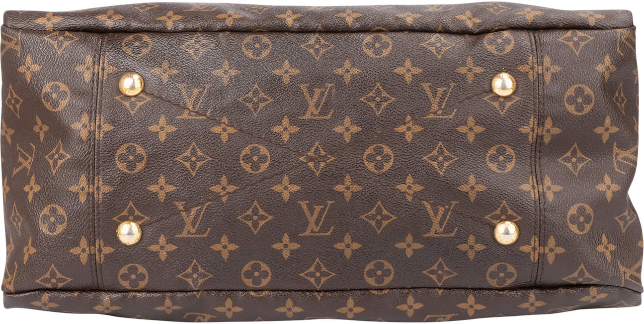 Louis Vuitton Louis Vuitton Canvas Monogram Artsy MM Handbag Bruin