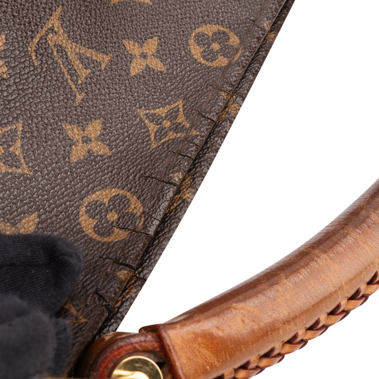 Louis Vuitton Louis Vuitton Canvas Monogram Artsy MM Handbag Bruin