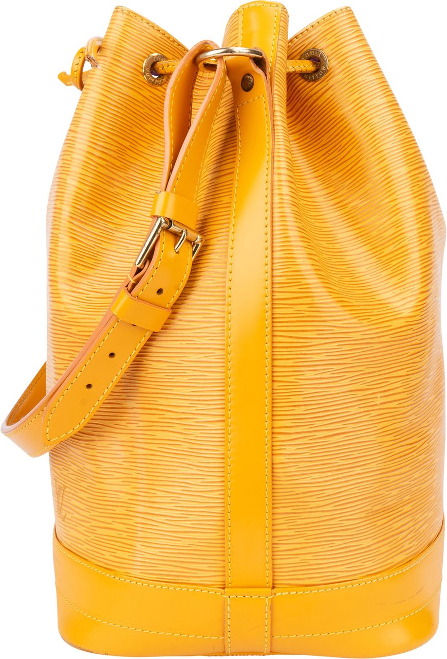 Louis Vuitton Louis Vuitton Jaune Epi Leather Sac Noe Grande Shoulder Bag Bruin
