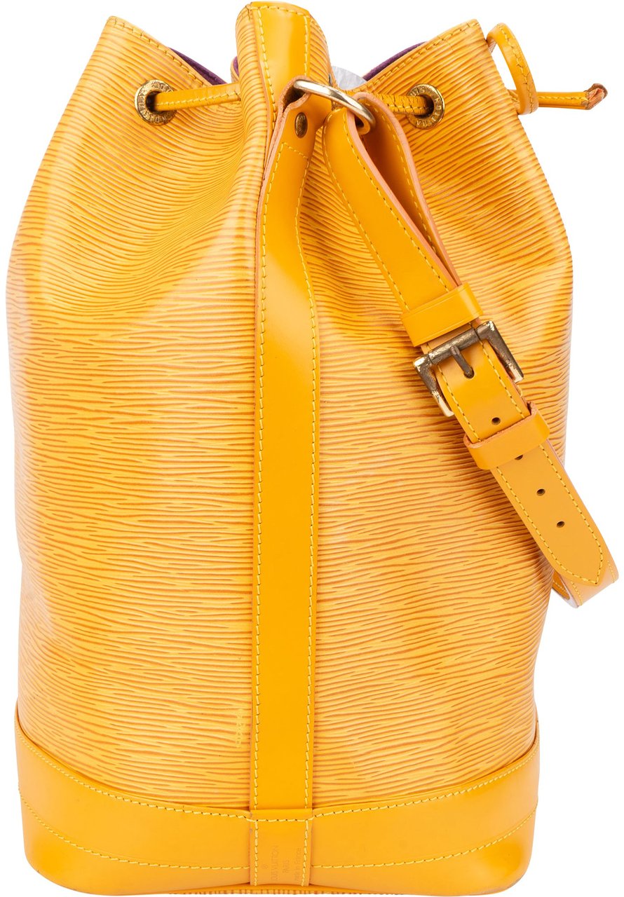 Louis Vuitton Louis Vuitton Jaune Epi Leather Sac Noe Grande Shoulder Bag Bruin