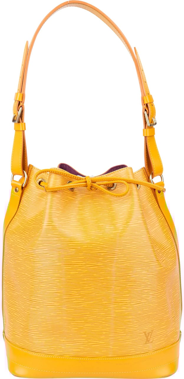 Louis Vuitton Louis Vuitton Jaune Epi Leather Sac Noe Grande Shoulder Bag Bruin