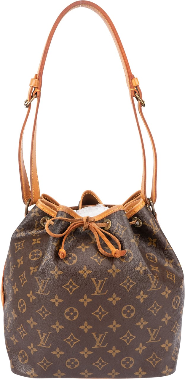 Louis Vuitton Louis Vuitton Canvas Monogram Sac Noe Petit Shoulder Bag Bruin