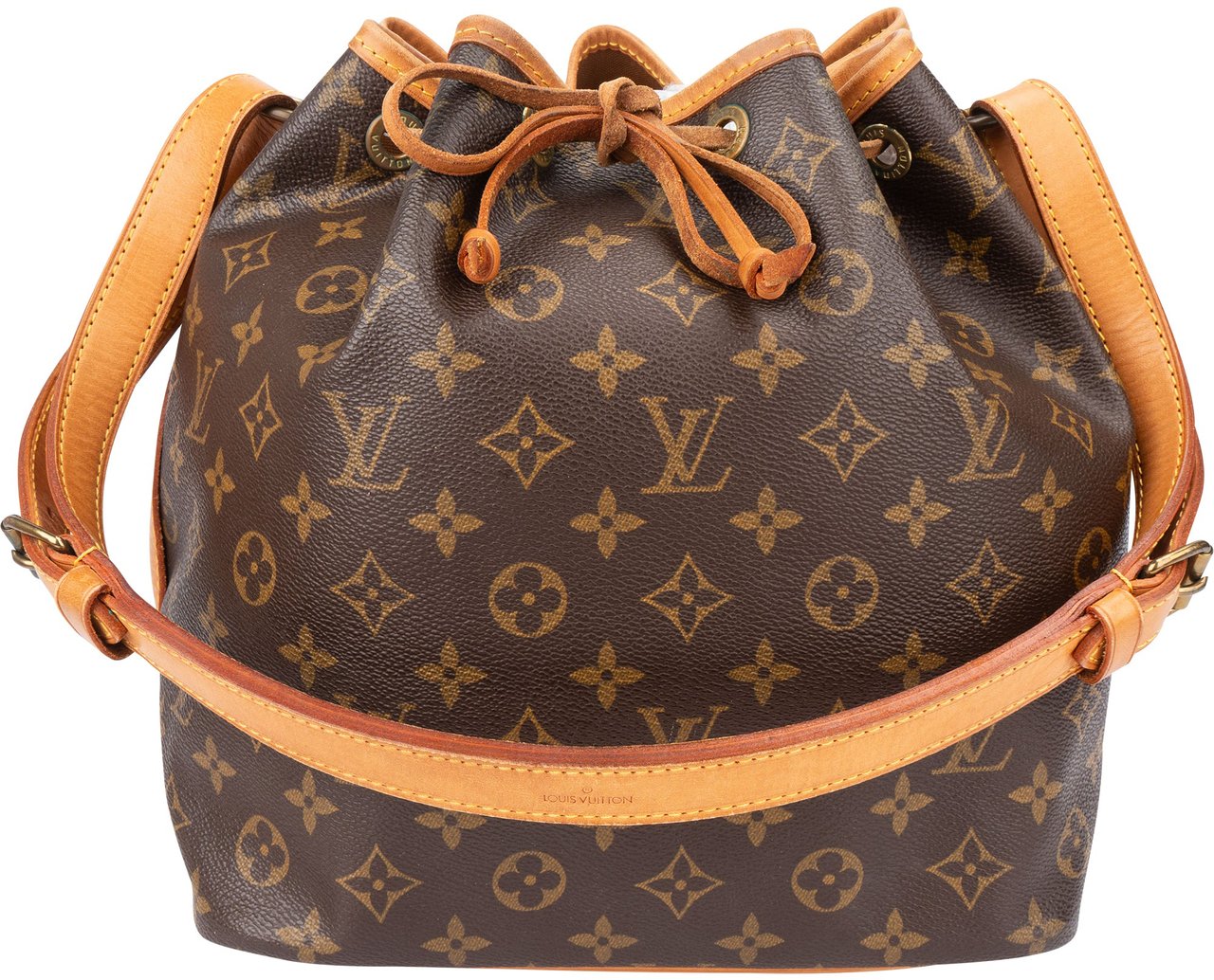 Louis Vuitton Louis Vuitton Canvas Monogram Sac Noe Petit Shoulder Bag Bruin
