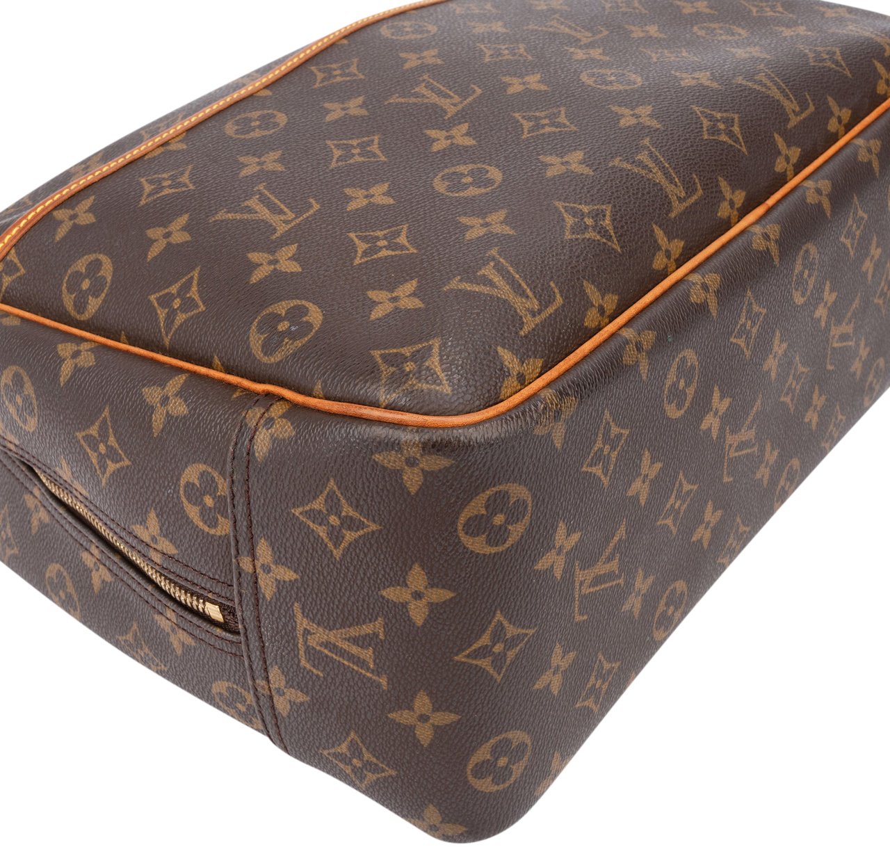 Louis Vuitton Louis Vuitton Canvas Monogram Deauville Handbag Bruin