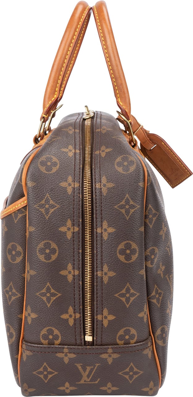 Louis Vuitton Louis Vuitton Canvas Monogram Deauville Handbag Bruin