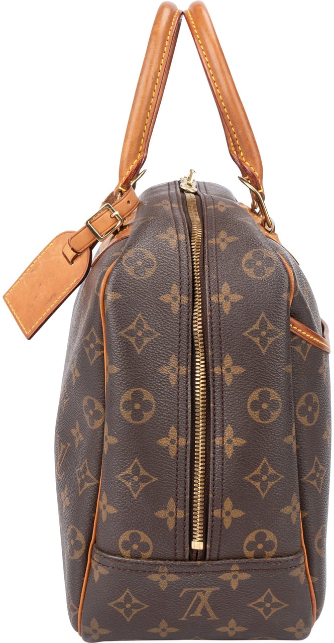 Louis Vuitton Louis Vuitton Canvas Monogram Deauville Handbag Bruin