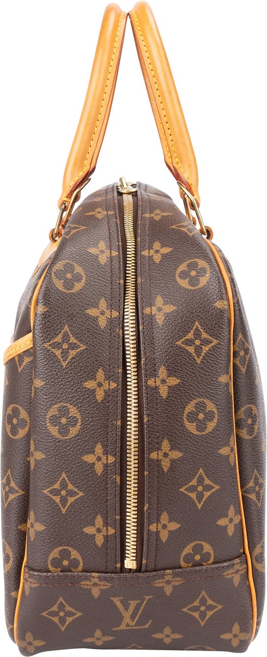 Louis Vuitton Louis Vuitton Canvas Monogram Deauville Handbag Bruin
