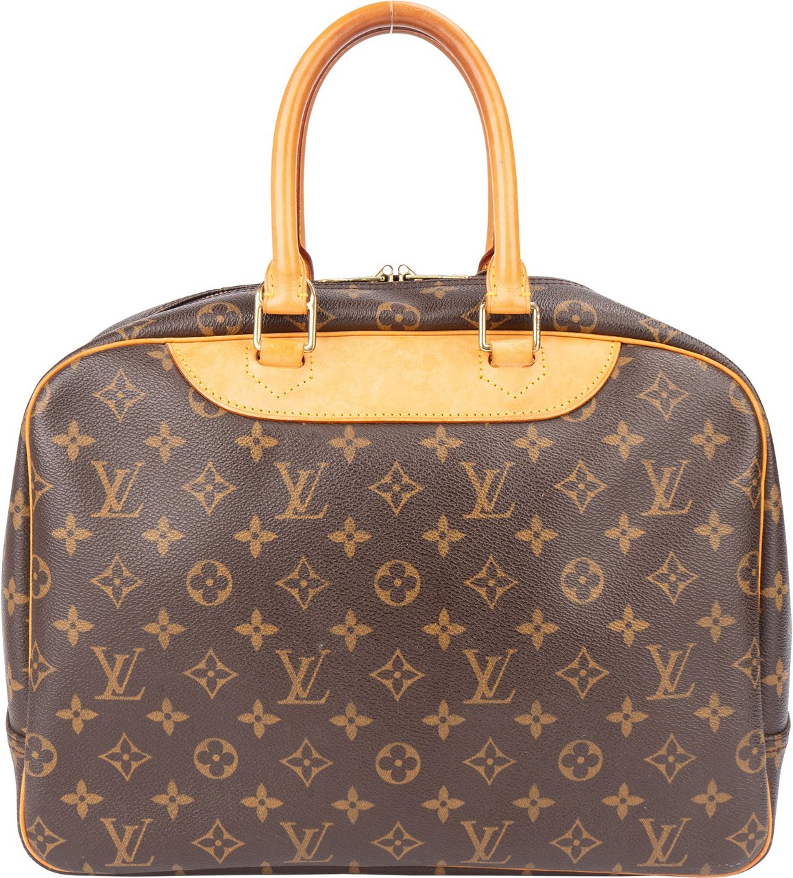 Louis Vuitton Louis Vuitton Canvas Monogram Deauville Handbag Bruin