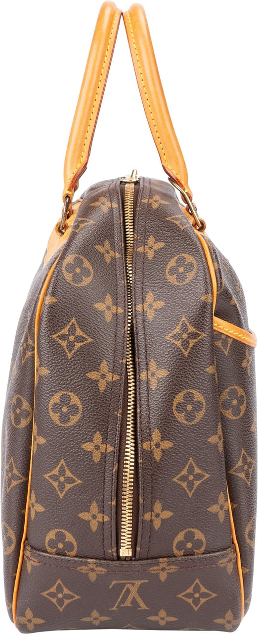 Louis Vuitton Louis Vuitton Canvas Monogram Deauville Handbag Bruin