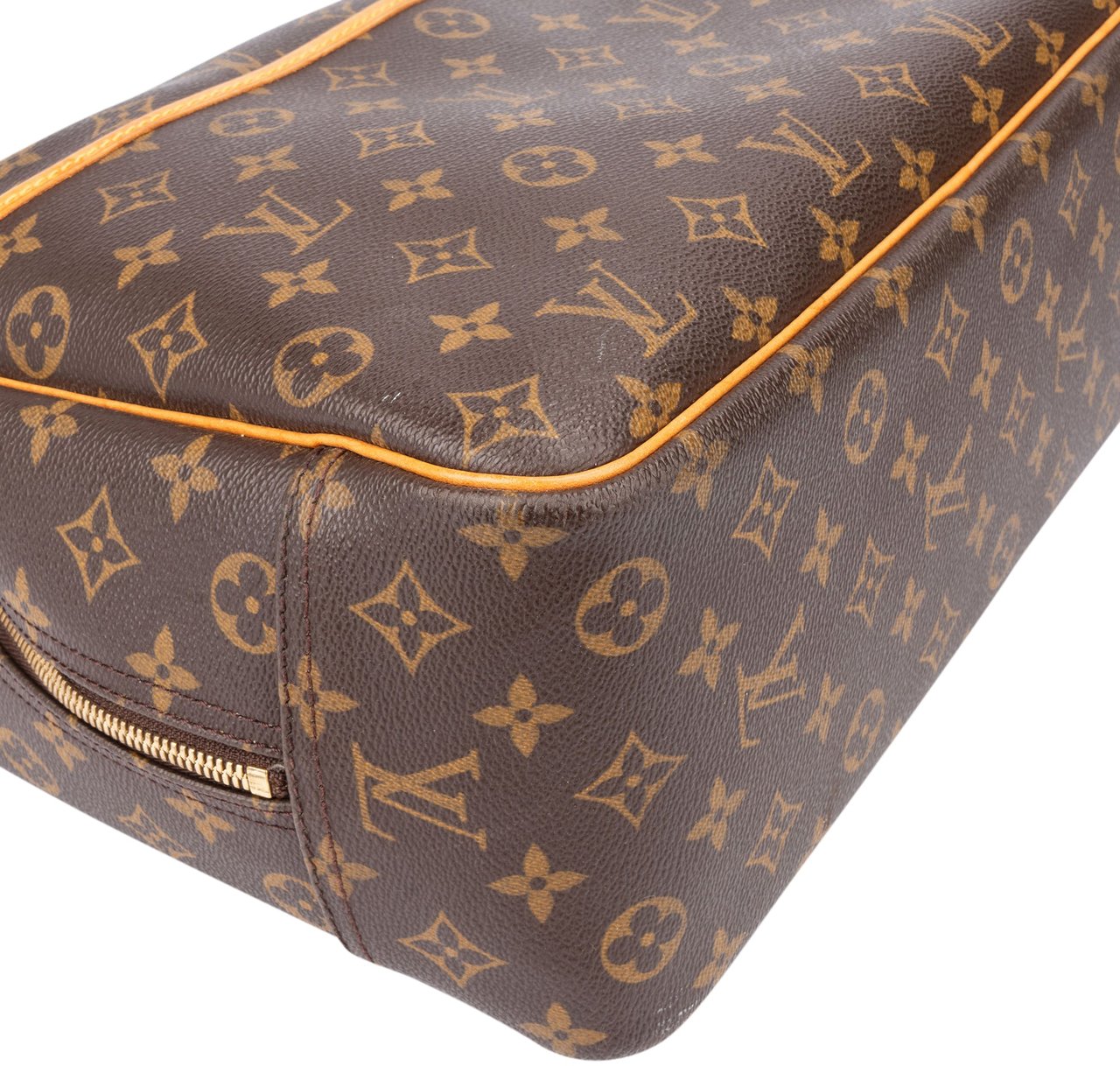 Louis Vuitton Louis Vuitton Canvas Monogram Deauville Handbag Bruin