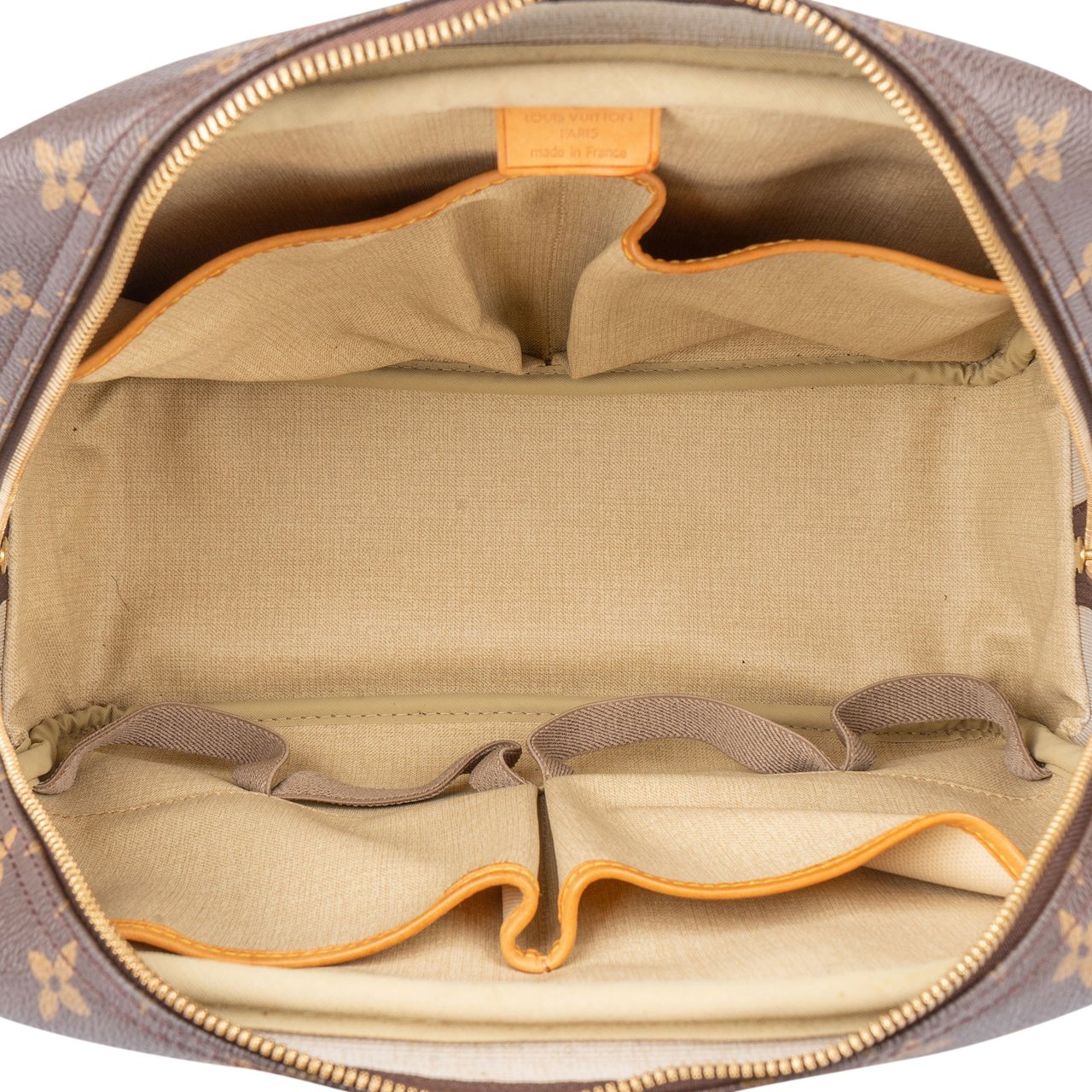 Louis Vuitton Louis Vuitton Canvas Monogram Deauville Handbag Bruin