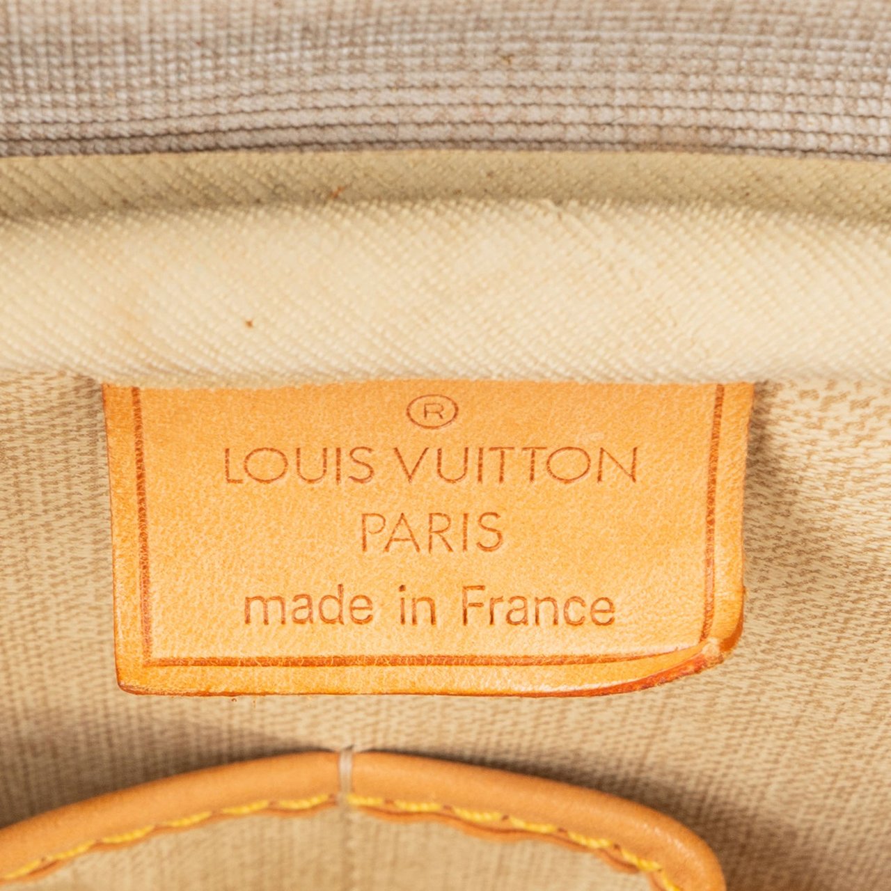Louis Vuitton Louis Vuitton Canvas Monogram Deauville Handbag Bruin