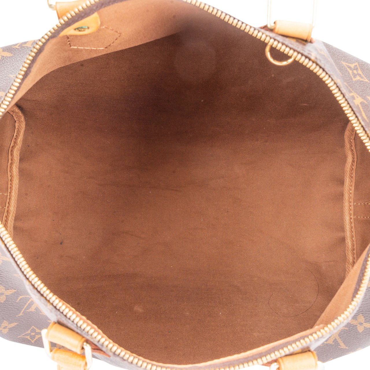 Louis Vuitton Louis Vuitton Canvas Monogram Speedy 35 Bandouliere Handbag Bruin
