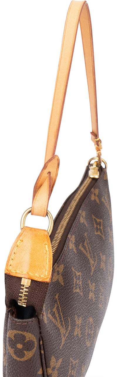 Louis Vuitton Louis Vuitton Canvas Monogram Pochette Accessoire Handbag Bruin