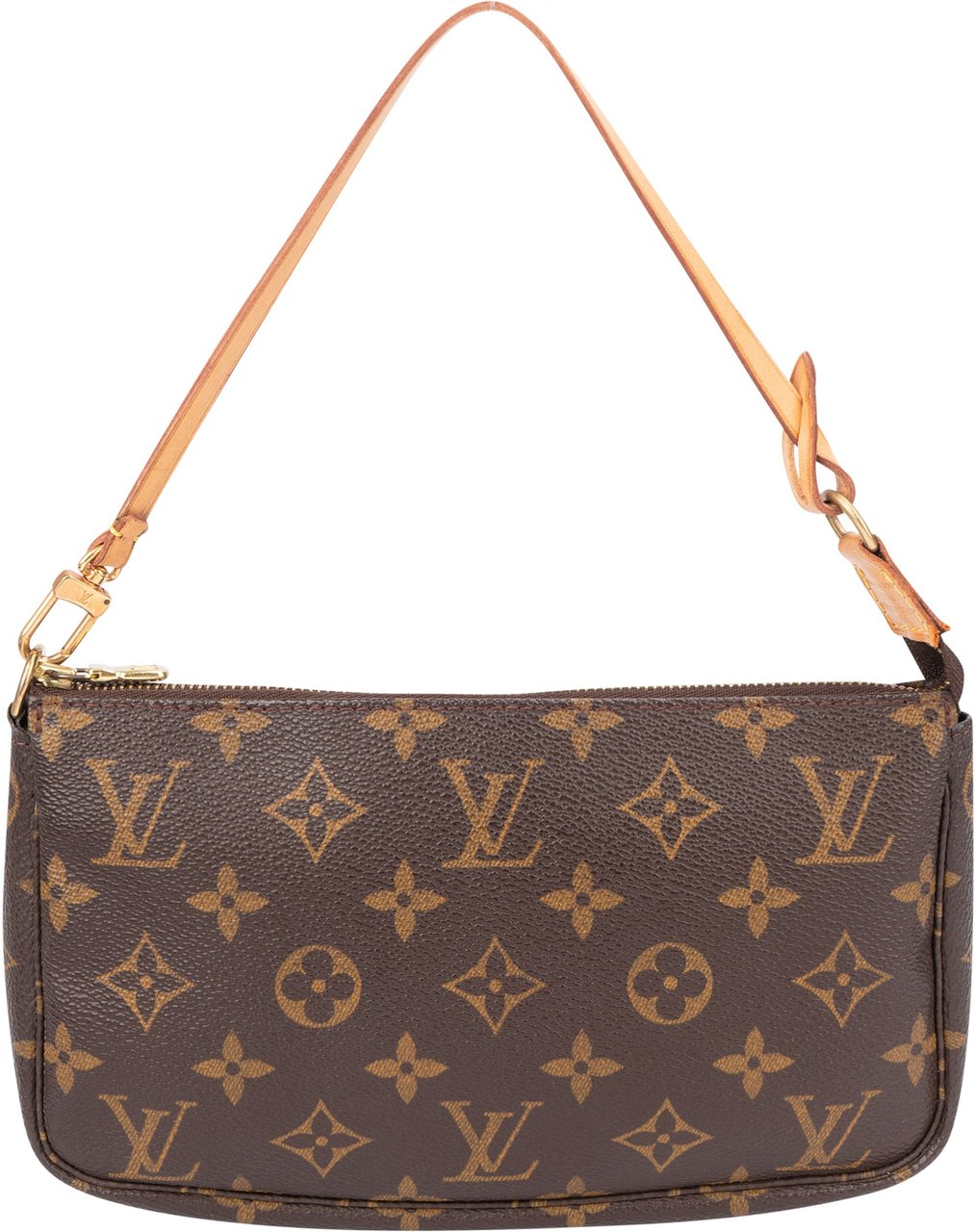 Louis Vuitton Louis Vuitton Canvas Monogram Pochette Accessoire Handbag Bruin