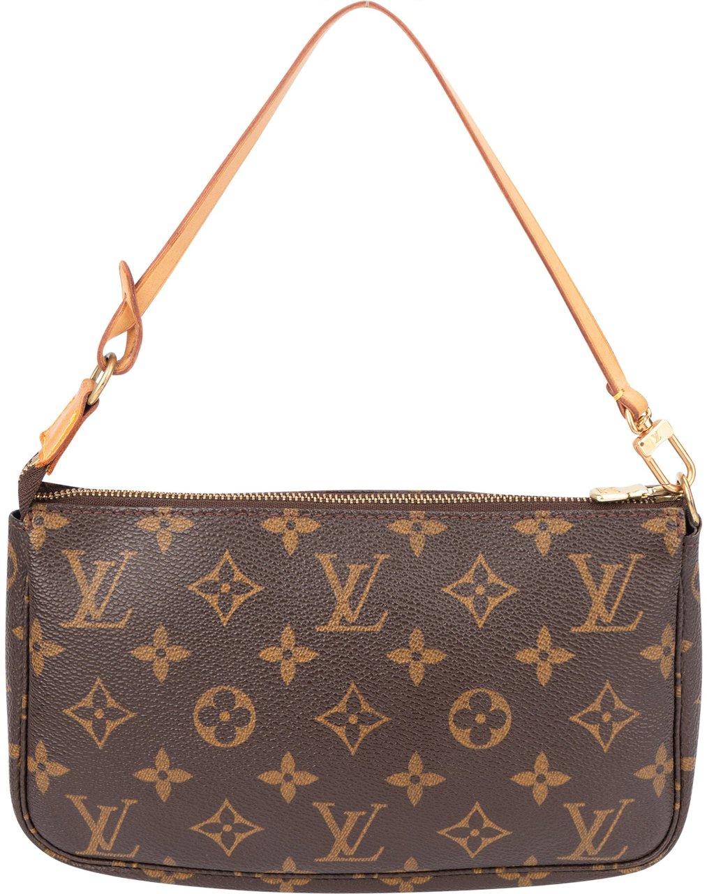 Louis Vuitton Louis Vuitton Canvas Monogram Pochette Accessoire Handbag Bruin