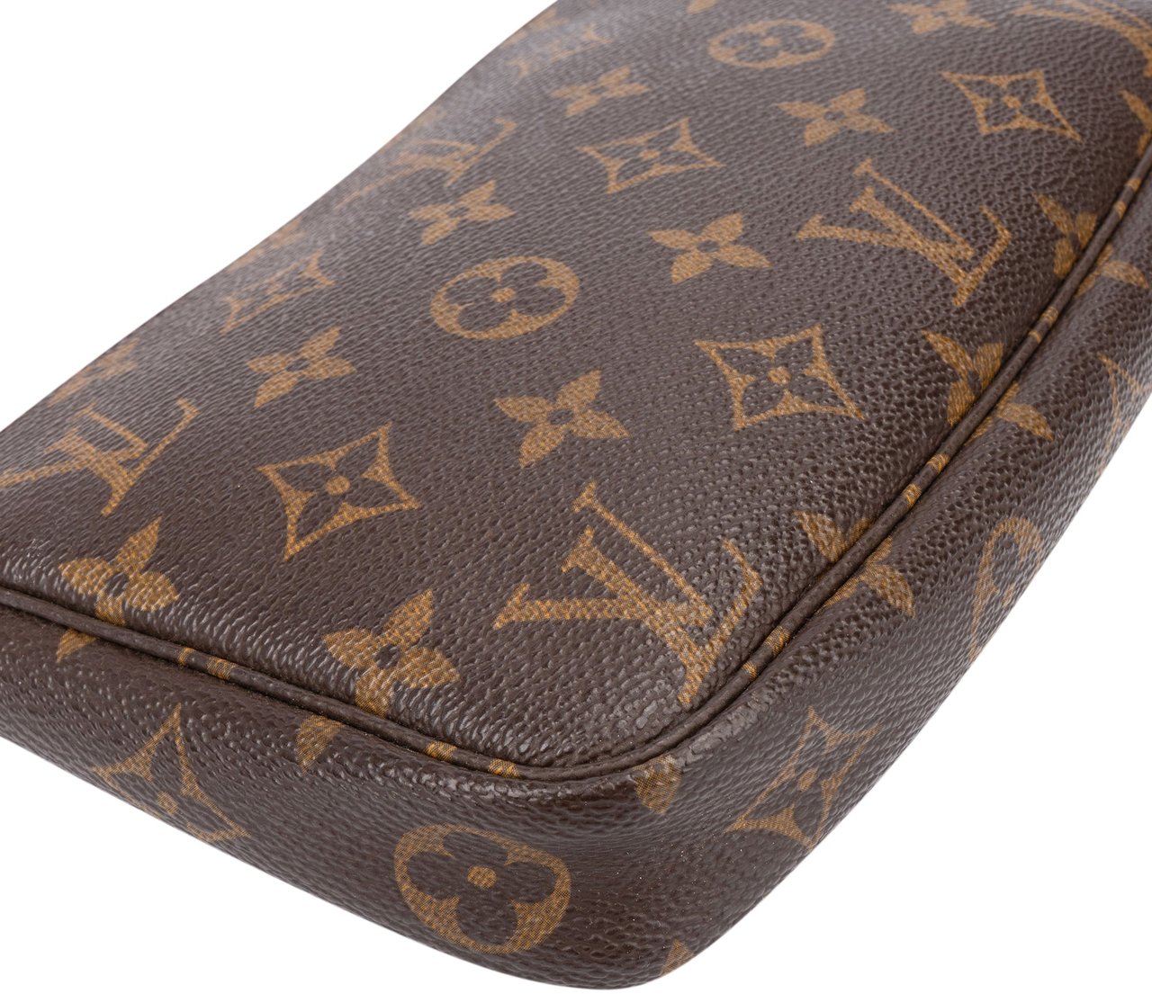 Louis Vuitton Louis Vuitton Canvas Monogram Pochette Accessoire Handbag Bruin