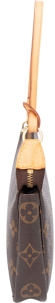 Louis Vuitton Louis Vuitton Canvas Monogram Pochette Accessoire Handbag Bruin