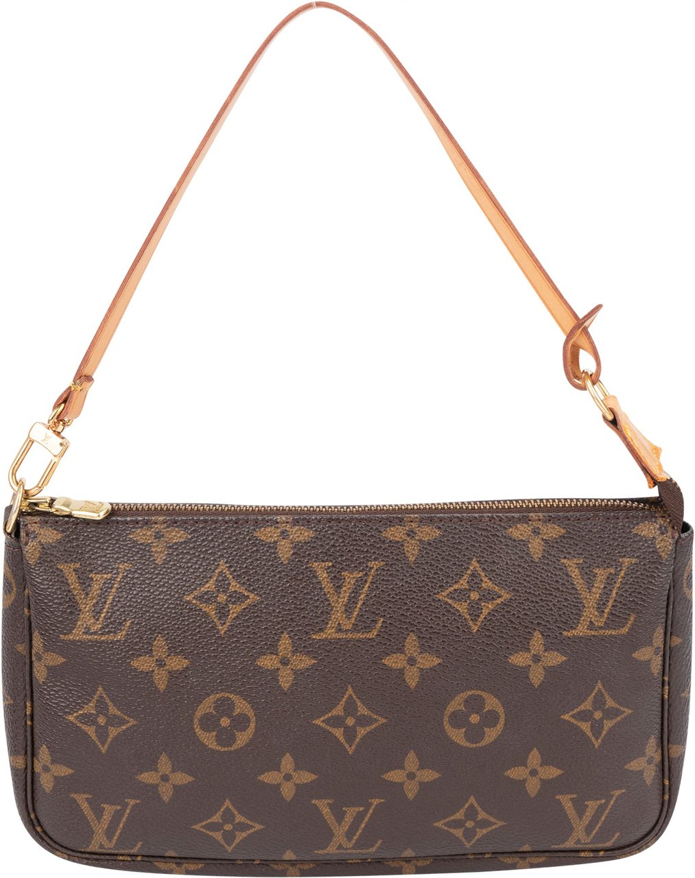Louis Vuitton Louis Vuitton Canvas Monogram Pochette Accessoire Handbag Bruin