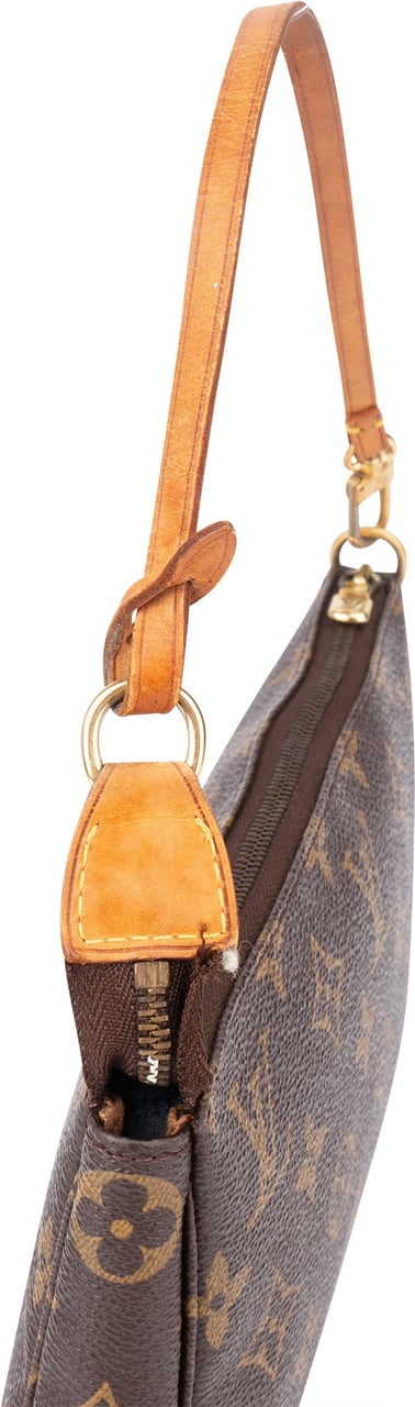 Louis Vuitton Louis Vuitton Canvas Monogram Pochette Accessoire Handbag Bruin