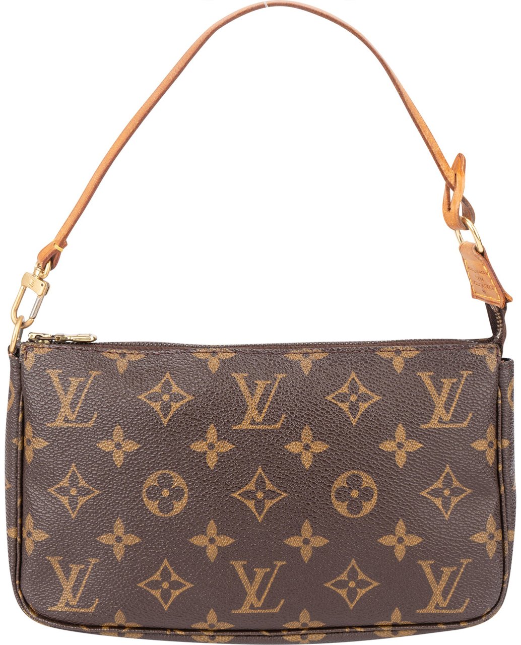 Louis Vuitton Louis Vuitton Canvas Monogram Pochette Accessoire Handbag Bruin