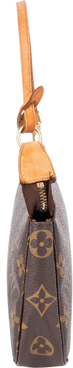 Louis Vuitton Louis Vuitton Canvas Monogram Pochette Accessoire Handbag Bruin