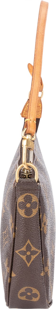 Louis Vuitton Louis Vuitton Canvas Monogram Pochette Accessoire Handbag Bruin