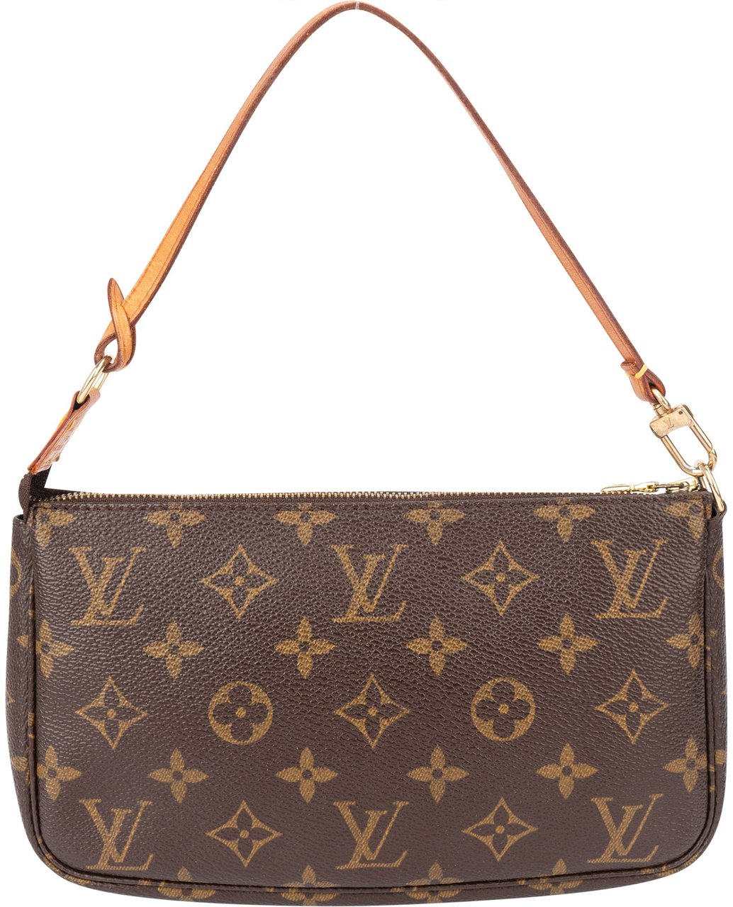 Louis Vuitton Louis Vuitton Canvas Monogram Pochette Accessoire Handbag Bruin