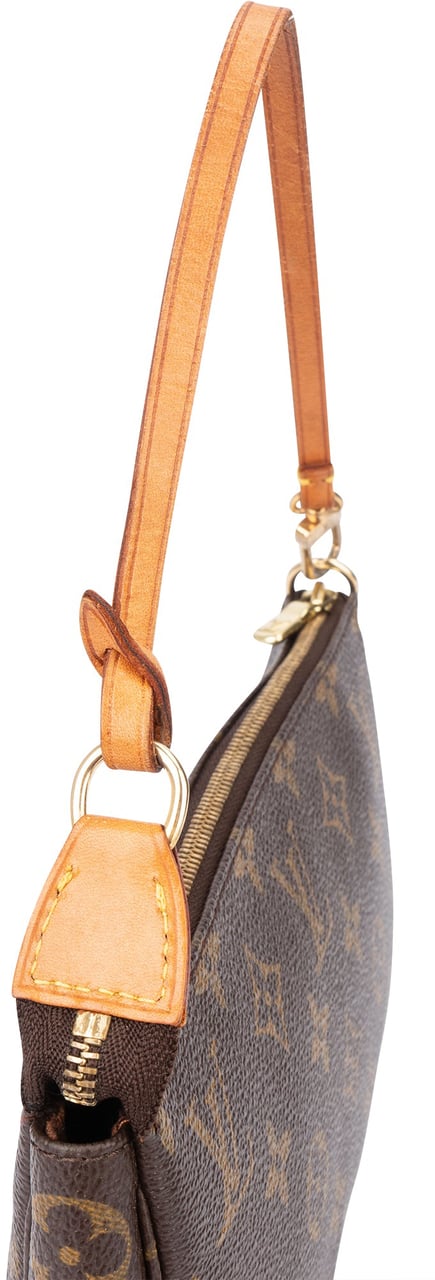 Louis Vuitton Louis Vuitton Canvas Monogram Pochette Accessoire Handbag Bruin