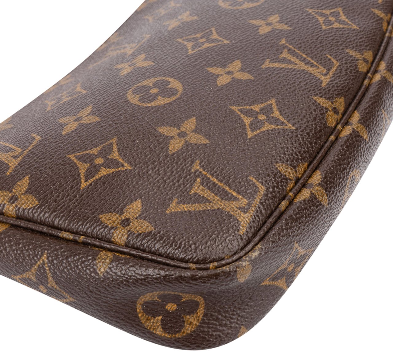 Louis Vuitton Louis Vuitton Canvas Monogram Pochette Accessoire Handbag Bruin