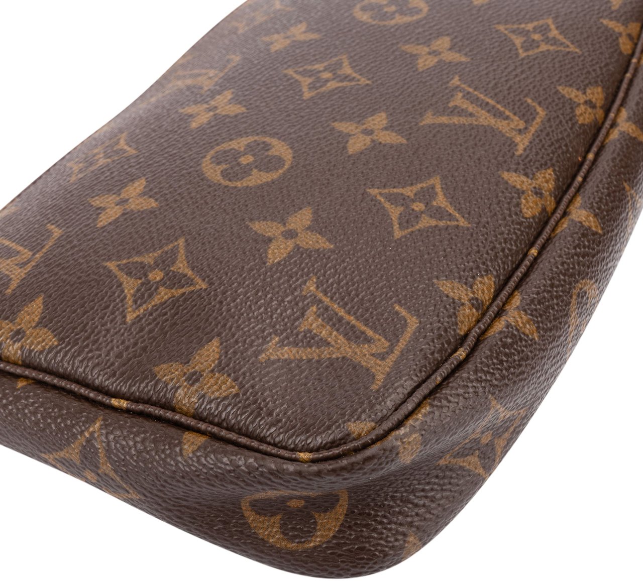 Louis Vuitton Louis Vuitton Canvas Monogram Pochette Accessoire Shoulder Bag Bruin