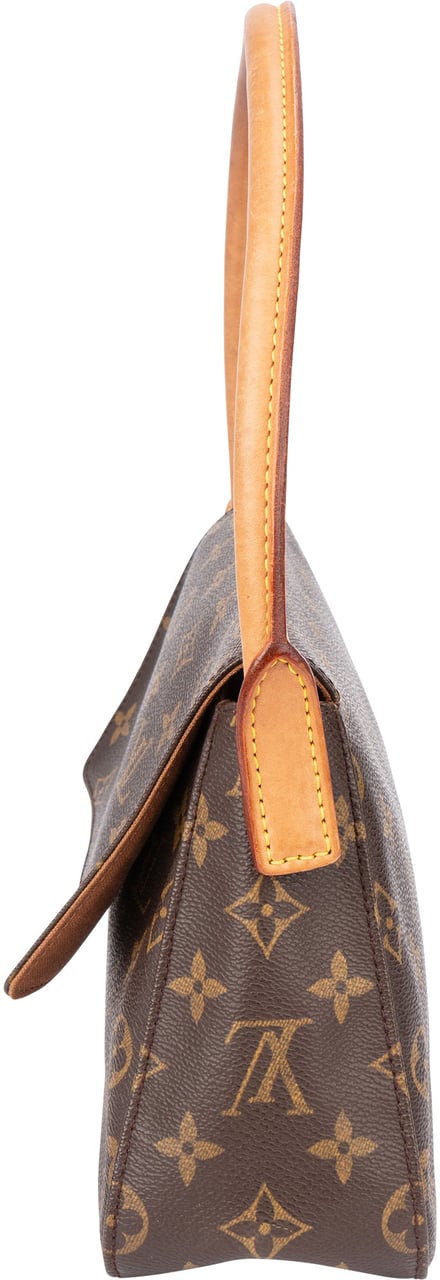 Louis Vuitton Louis Vuitton Canvas Monogram Looping PM Shoulder Bag Bruin
