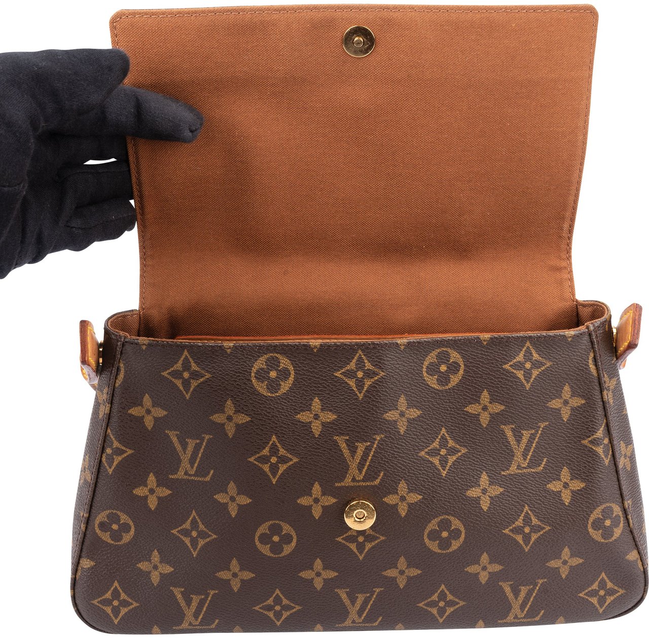 Louis Vuitton Louis Vuitton Canvas Monogram Looping PM Shoulder Bag Bruin