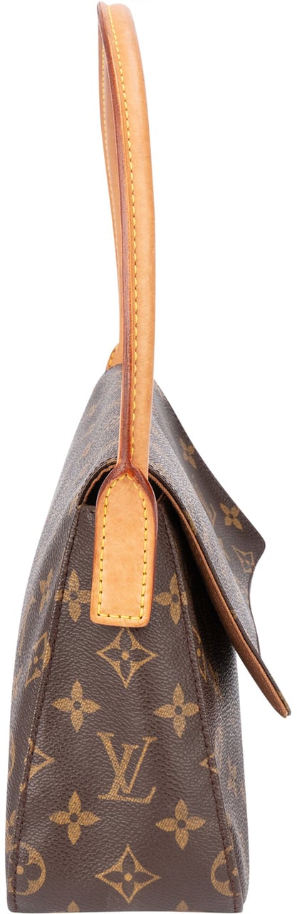 Louis Vuitton Louis Vuitton Canvas Monogram Looping PM Shoulder Bag Bruin