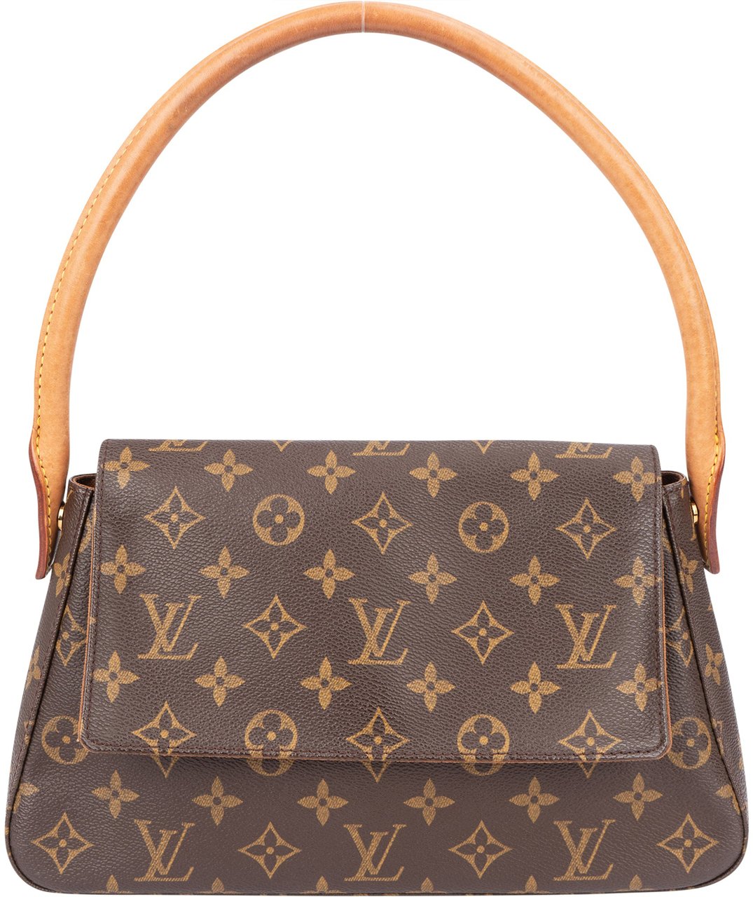 Louis Vuitton Louis Vuitton Canvas Monogram Looping PM Shoulder Bag Bruin
