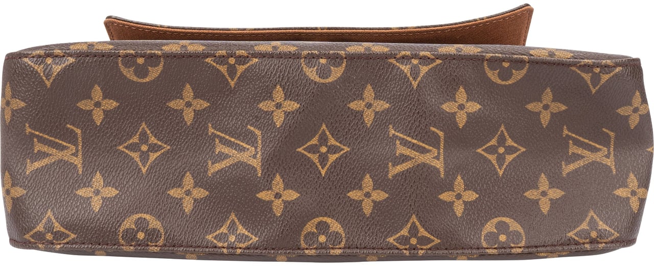 Louis Vuitton Louis Vuitton Canvas Monogram Looping PM Shoulder Bag Bruin