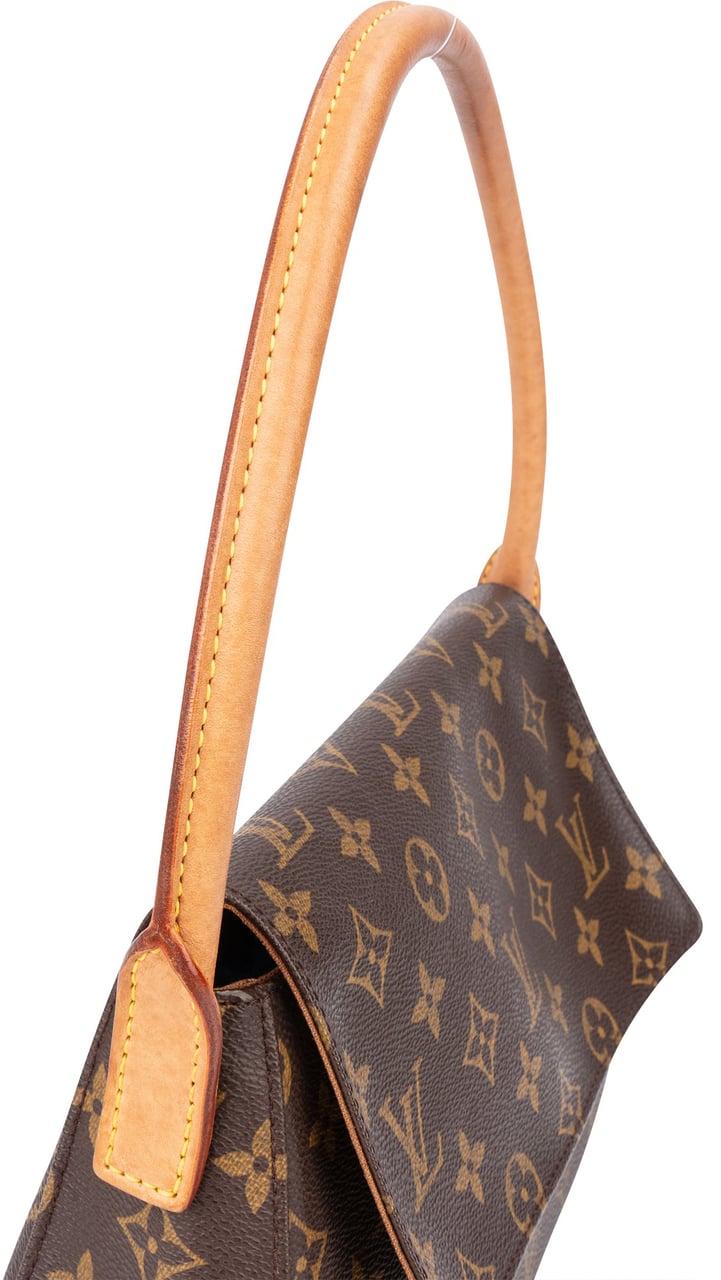 Louis Vuitton Louis Vuitton Canvas Monogram Looping PM Shoulder Bag Bruin