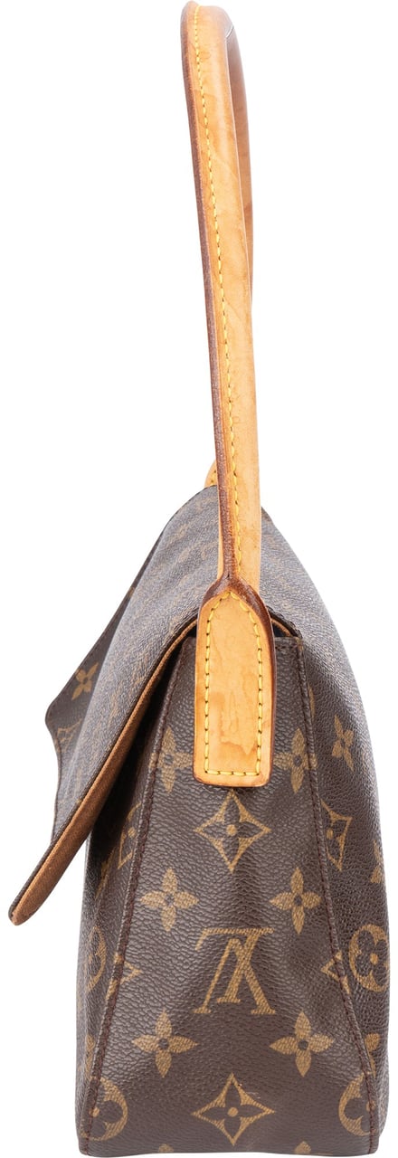 Louis Vuitton Louis Vuitton Canvas Monogram Looping PM Shoulder Bag Bruin